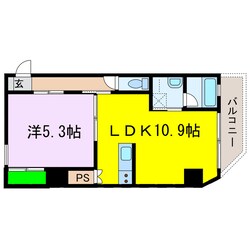 アスティオン本町の物件間取画像